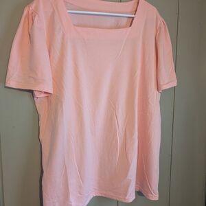 Peach Women's Top